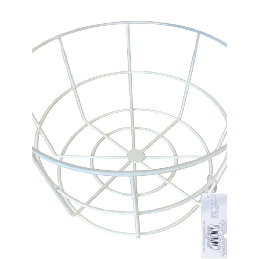 Target Round Wire Basket Bin with Wooden Lid NWT Modern Simple Versatile Design